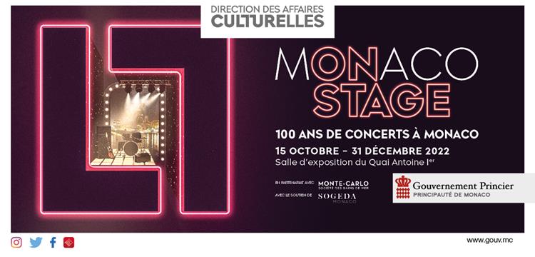Exhibition - "MONACO ON STAGE - 100 years of concerts in Monaco"